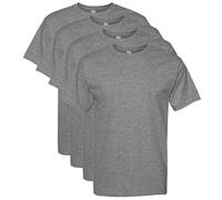 Hanes Herren Essentials Kurzarm-T-Shirt Vorteilspack, Oxford-Grau, XL