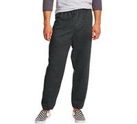 Hanes Herren Fleece Sweatpants, EcoSmart Athletic Lounge Pants for Men, 32" (1 Or 2 Pack) Trainingshose, Charcoal Heather, 1er-Pack, Groß
