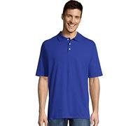 Hanes Herren FreshIQ Poloshirt Herren X-Temp Poloshirt Feuchtigkeitstransport Performance Poloshirt, Deep Royal, Mittel