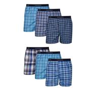 Hanes Herren Hanes Herren Boxershorts, Gewebt, 6er-pack Boxershorts, Sortiert, 6 Stück, XL EU