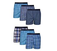 Hanes Herren Hanes Herren Boxershorts, Gewebt, 6er-pack Boxershorts, Sortiert, 6 Stück, XL EU