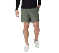Hanes Herren Jersey-Baumwolle mit Tasche Shorts, Camo Green Heather, Klein