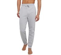 Hanes Herren Jogger, EcoSmart Fleece-Jogginghose, Lounge-Hose, 77,5 cm Trainingshose, Leichter Stahl, Groß