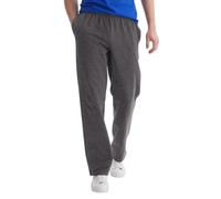 Hanes Herren Jogginghose Essentials Herren Jersey Hose mit Taschen Herren Workout Kleidung 33 Zoll, Charcoal Heather, X-Groß