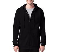 Hanes Herren Kapuzenpullover Ultimate Heavyweight Full Zip Schwarz XLarge