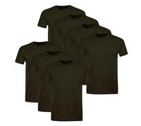 Hanes Herren Packungen, Weiche Baumwollunterhemden, Beste Unterhemden, Weiß Asstd Multipacks T-Shirt, Schwarz, 7er-Pack, Mittel