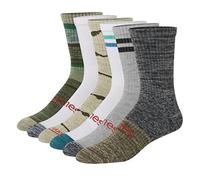 Hanes Herren Men's, Ultimate Crew, Ankle and No Show Original Socks, Grau/Hellbraun, Sortiert, 37.5-46 EU