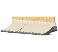 Hanes Herren Men's, X-Temp Cushioned Low Cut, 12-Pack Socken, Weiss/opulenter Garten, 37.5-46 EU (12er Pack)