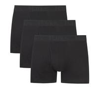 Hanes Herren Originals Boxer Briefs, Supersoft Bamboo from Viscose Underwear, 3-Pack Badehose, Trunk - Schwarz - 3er-Pack, Small