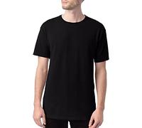 Hanes Herren Originals Garment Dyed, 100% Cotton Tees for Men, Vintage Washed Tee T-Shirt, Schwarz, XL
