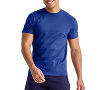 Hanes Herren Originals Lightweight, Crewneck for Men, Tri-Blend Tee, Tall Sizes T-Shirt, Royal Triblend, Klein