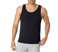 Hanes Herren Originals Tri-Blend Top Leichte Ärmelloses Tank T-Shirt, Schwarz, L