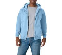 Hanes Herren P180 Athletic-Sweatshirts, Hell, Blau, M EU