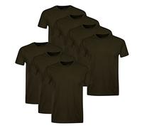 Hanes Herren Packungen, Weiche Baumwollunterhemden, Beste Unterhemden, Weiß Asstd Multipacks T-Shirt, Schwarz, 7er-Pack, XL