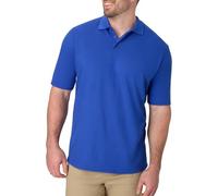 Hanes Herren Poloshirt, kurzärmelig, X-Temp mit FreshIQ, Deep Royal, Groß