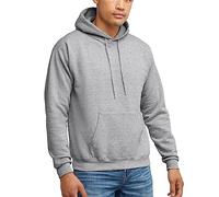 Hanes Herrenpullover EcoSmart Hooded Sweatshirt – Leichter Stahl – Medium