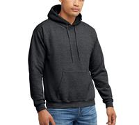 Hanes Herren Pullover Ecosmart Kapuzenpullover Hoody Anthrazit Heather Large US