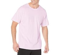 Hanes Herren Short Sleeve Pack, Essentials Crewneck Cotton T-Shirt, 4 Or 6 Pack Hemd, Blassrosa, 4 Stück, XL (4er