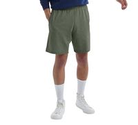 Hanes Herren Jersey-Baumwolle mit Tasche Shorts, Camo Green Heather, XX-Large