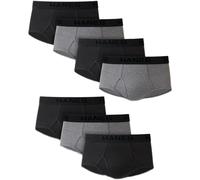 Hanes Herren-Slips, 7er-Pack, Schwarz/Grau, Gr??e L