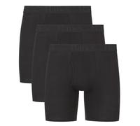 Hanes Herren Originals Supersoft Boxer Briefs, Viscose from Bamboo Men's Underwear, Black 3-Pack Retroshorts, Schwarz/Schwarz/Schwarz, XX-Large (3er Pack)