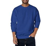 Hanes Herren-Sweatshirt aus Baumwolle, schwer, Rundhalsausschnitt, Deep Royal, Medium
