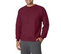 Hanes Herren Sweatshirt, Burgunder, XL