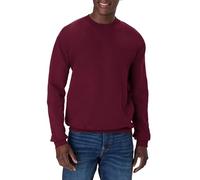 Hanes Herren Sweatshirt, Burgunder, XXL