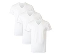 Hanes Herren-T-Shirt, V-Ausschnitt, 3er-Pack - Weiß - XX-Large