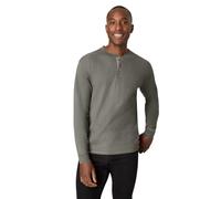 Hanes Herren T-Shirts, BeefyT Henley Shirts, Herren Baumwolle Langarmshirts, XX-Large
