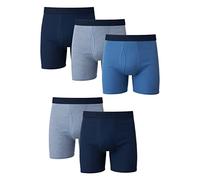 Hanes Herren Boxershorts aus Baumwolle, mehrere Packungen und Farben, 5 Stück Retroshorts, 5er-Pack, Sortiert, Large