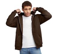Hanes Herren Ultimate Full Zip Hoodie Kapuzenpullover Fleece Sweatshirt mit Reißverschluss Jacke, Dark Chocolate, XXX-Large