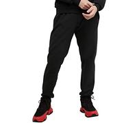 Hanes Herren Ultimate Cotton Pant Hose, Schwarz, Mittel