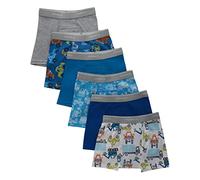 Hanes Jungen Töpfchentrainer-Unterwäsche, Boxershorts erhältlich, 6er-Pack, Boxershorts, Blau/Grau, Sortiert, 6 Stück, 4 Jahre