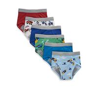 Hanes Jungen Töpfchentrainer-Unterwäsche, Boxershorts und Slips erhältlich, 6er-Pack Baby-und Kleinkind-Trainingsunterwäsche, Slip-Blau/Druck sortiert-6er, 2-3 Jahre
