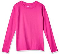 Hanes Mädchen ComfortSoft Langarm-T-Shirt - Beige - Mittel