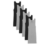 Hanes Men's 3-Pack A-Tank, Grey 3-Pack, X-Large