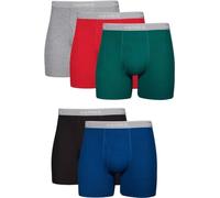 Hanes Men's Classics Tagless Boxer Briefs, Multi - 5 Pack, XX-Large