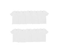 Hanes Men's Comfort Soft Super Value 10pk Crew Neck T-Shirt - (White, Medium)