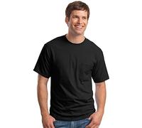 Hanes Men's Cotton Short-sleeve Beefy-T Pocket T-Shirt