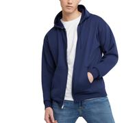 Hanes Men's Full-Zip Eco-Smart Hoodie Navy X-Large
