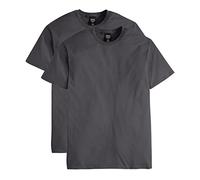 Hanes Men's Nano Premium Cotton T-Shirt (Pack of 2), Smoke Grey, X-Large