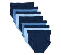 Hanes Ultimate Herren Slip ohne Etikett, Blau, Sortiert, 7 Stück, X-Large