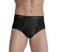 Hanes Herren-Slip Ultimate mit ComfortFlex-Bund – 7er-Pack, blau, sortiert, Large