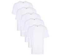 Hanes Men's Tall Crew Neck Shirt Variety Pack, White/Grey/Black, 3X-Large/Tall (Pack of 3)