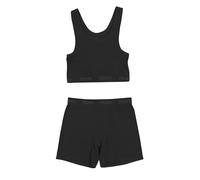 Hanes, Schwarz/Schwarz, Medium