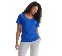 Hanes Perfect-t Damen-T-Shirt mit V-Ausschnitt, ringgesponnene Baumwolle, kurz rmeliges T-Shirt f r Frauen, Deep Royal, 1er-Pack, 3X-Gro