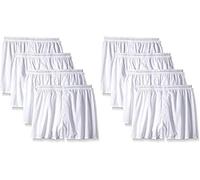 Hanes Set of 8 Boxer for Men - White