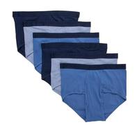 Hanes Ultimate Big Herren Baumwolle Slips Unterw sche Pack, verschiedene Feststoffe, 6er-Pack (gro e & gro e Gr en), Gemischt, 2X