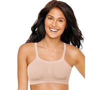 Hanes Ultimate Damen Bandini Multi-Way Foam Cup Bügelloser BH DHHU12, weich, braungrau, X-Small